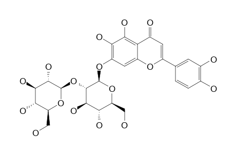 6-HYDROXYLUTEOLIN-7-O-BETA-[2-O-BETA-GLUCOGLUCOSIDE]
