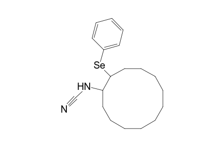 [2-(Phenylseleno)cyclododecyl]cyanamide