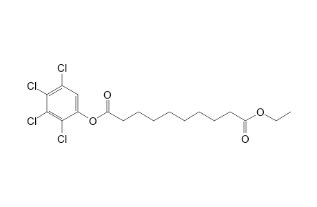 Sebacic acid, ethyl 2,3,4,5-tetrachlorophenyl ester