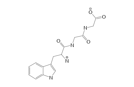 2-[[2-[[2-amino-3-(1H-indol-3-yl)propanoyl]amino]acetyl]amino]acetic acid