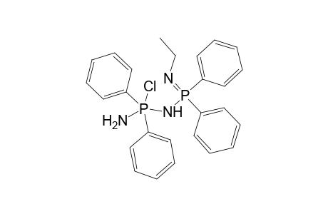 N-[Amino(chloro)diphenylphosphoranyl]-N'-ethyl-p,p-diphenylphosphinimidic amide