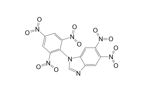 5,6-dinitro-1-(2',4',6'-trinitrophenyl)benzimidazole