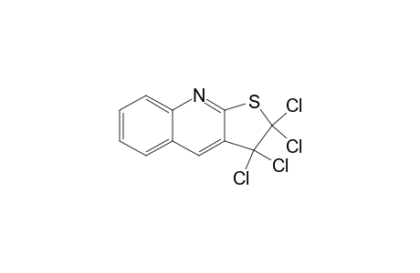 Thieno[2,3-b]quinoline, 2,2,3,3-tetrachloro-2,3-dihydro-