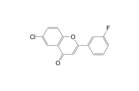 6-Chloro-2-(3-fluorophenyl)-4H-chromen-4-one