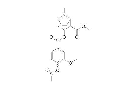 Cocaine-M (HO-methoxy-) TMS