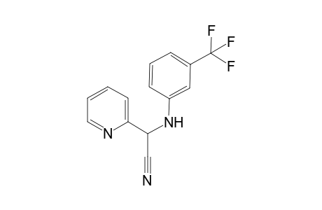 2-(pyridin-2-yl)-2-(3-(trifluoromethyl)phenylamino)acetonitrile