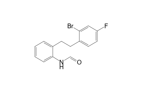 N-{2-[2'-(2"-Bromo-4"-fluorophenyl)ethyl]phenyl}formamide
