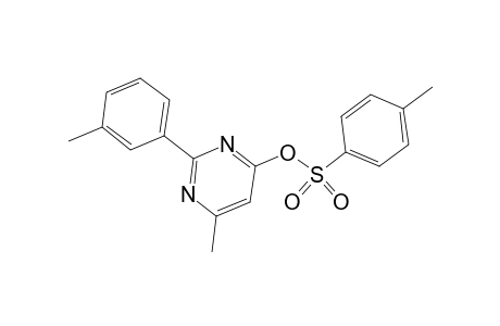 6-Methyl-2-(3-methylphenyl)-4-pyrimidinyl 4-methylbenzenesulfonate