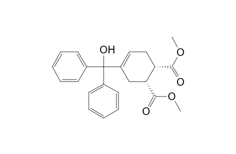 4-Cyclohexene-1,2-dicarboxylic acid, 4-(hydroxydiphenylmethyl)-, dimethyl ester, cis-