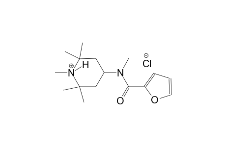 piperidinium, 4-[(2-furanylcarbonyl)methylamino]-1,2,2,6,6-pentamethyl-, chloride