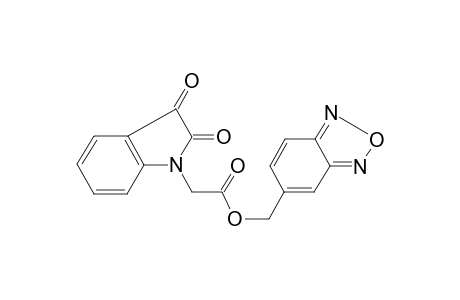 (2,3-Dioxo-2,3-dihydro-indol-1-yl)acetic acid benzo[1,2,5]oxadiazol-5-ylmethyl ester