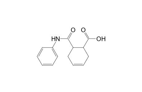 6-(Anilinocarbonyl)-3-cyclohexene-1-carboxylic acid