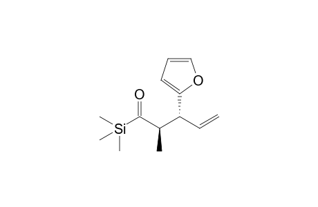 (2R,3R)-3-(2-furyl)-2-methyl-1-trimethylsilyl-pent-4-en-1-one