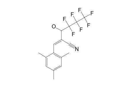 (E)-2-CYANO-4,4,5,5,6,6,6-HEPTAFLUORO-1-MESITYL-1-HEXEN-3-OL
