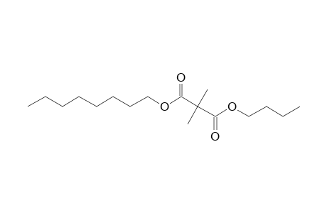 Dimethylmalonic acid, butyl octyl ester