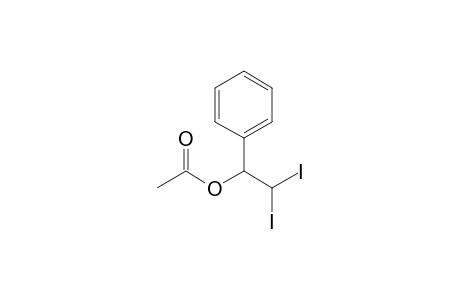 Acetic acid (2,2-diiodo-1-phenyl-ethyl) ester