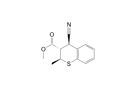 Methyltrans-4-cyano-trans-2-methyl(thiochroman)-3-carboxylate