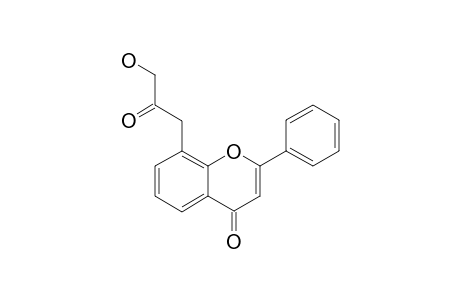 8-(3-HYDROXY-2-OXO-PROPYL)-FLAVONE