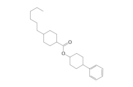 4-Hexyl-cyclohexanecarboxylic acid 4-phenyl-cyclohexyl ester