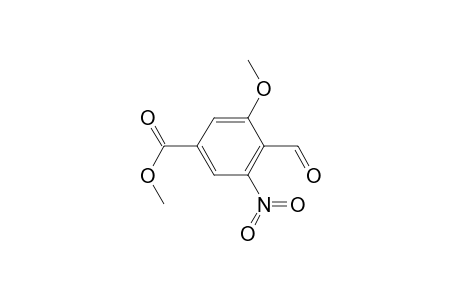 4-Formyl-3-methoxy-5-nitrobenzoic acid methyl ester