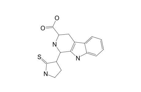 1-(2'-PYRROLIDINETHION-3'-YL)-1,2,3,4-TETRAHYDRO-BETA-CARBOLINE-3-CARBOXYLIC-ACID