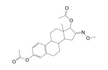 17-(Acetyloxy)-16-(methoxyimino)estra-1(10),2,4-trien-3-yl acetate
