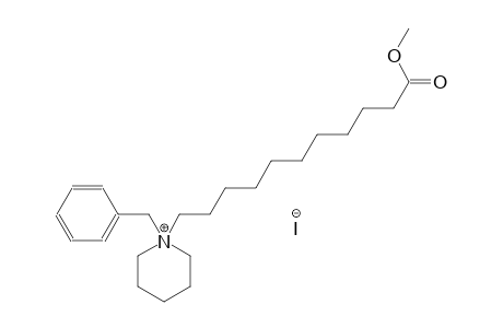 piperidinium, 1-(11-methoxy-11-oxoundecyl)-1-(phenylmethyl)-,iodide