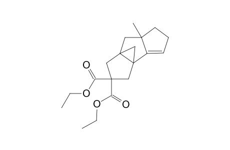 4,4-Bis(ethoxycarbonyl)-8-methyltetracyclo[6.3.0.1.(2,6).0(2,6)]-1(11)-dodecene