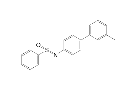 N-[3'-Methyl-(1,1'-biphenyl)-4-yl]-S-methyl-S-phenylsulfoximine