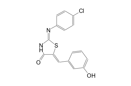 (2Z,5Z)-2-[(4-chlorophenyl)imino]-5-(3-hydroxybenzylidene)-1,3-thiazolidin-4-one