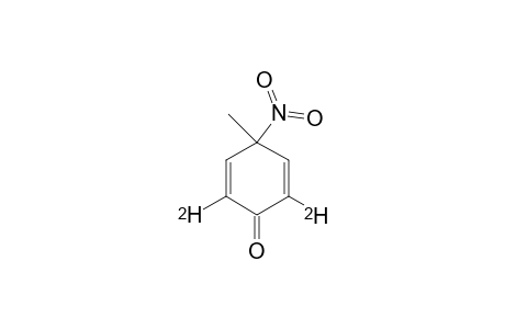 2,6-DIDEUTERIO-4-METHYL-4-NITRO-CYCLOHEXA-2,5-DIENONE