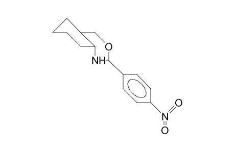 cis-2-(4-Nitro-phenyl)-4,5-tetramethylene-perhydro-1,3-oxazine