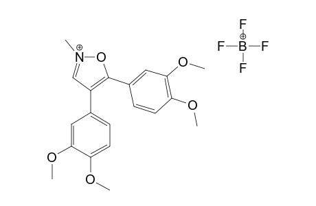 N-METHYL-4,5-BIS-(3,4-DIMETHOXYPHENYL)-ISOXAZOLIUM-TETRAFLUOROBORATE