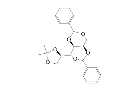 1,3(R):2,4(S)-Di-O-benzylidene-5,6-O-isopropylidene-D-glucitol