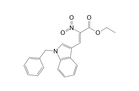Ethyl 3-(1'-benzyl-3'-indolyl)-2-nitro-2-propenoate