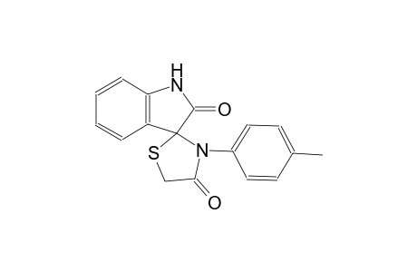 3'-(4-methylphenyl)-2,3-dihydrospiro[indene-1,2'-[1,3]thiazolidine]-2,4'-dione