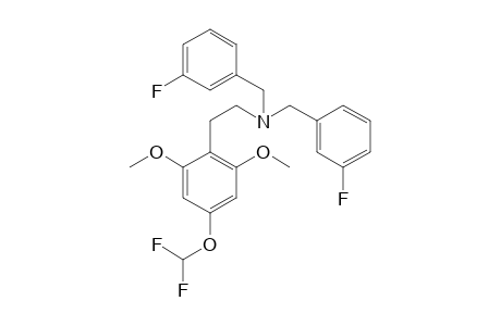 Psi-2C-O-35 N,N-bis(3-fluorobenzyl)
