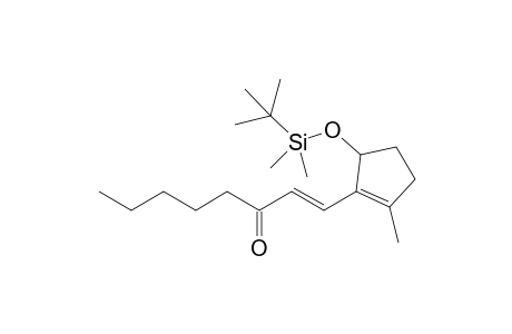 1-{[5'-(t-Butyldimethylsilyl)oxy]-2'-methylcyclopent-1'-enyl}-oct-1-en-3-one