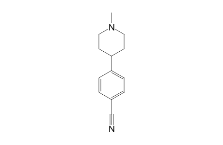 4-(1-Methyl-piperidin-4-yl)-benzonitrile