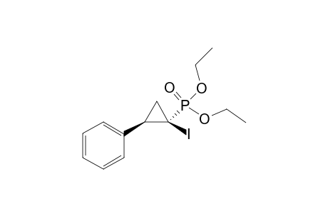 trans - diethyl 1-iodo-2-phenylcyclopropylphosphonate