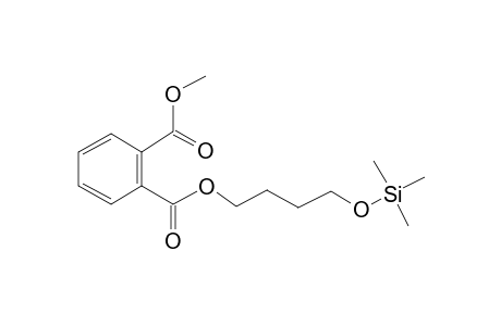 Methyl 4-hydroxybutyl phthalate, tms derivative