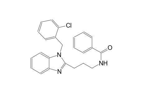 benzamide, N-[3-[1-[(2-chlorophenyl)methyl]-1H-benzimidazol-2-yl]propyl]-