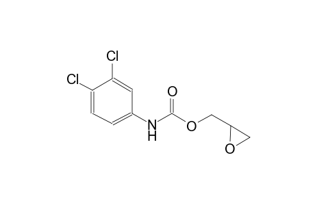 carbamic acid, (3,4-dichlorophenyl)-, oxiranylmethyl ester