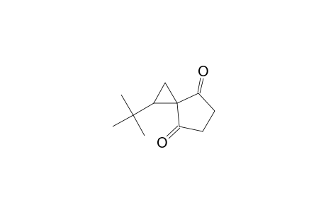 Spiro[2.4]heptane-4,7-dione, 1-(1,1-dimethylethyl)-
