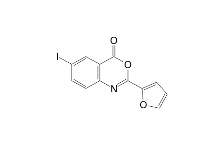 2-(2-furyl)-6-iodo-4H-3,1-benzoxazin-4-one