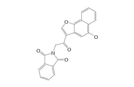 2-[2-(5-HYDROXYNAPHTHO-[1,2-B]-FURAN-3-YL)-2-OXOETHYL]-ISOINDOLE-1,3-DIONE