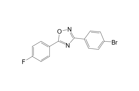 3-(p-bromophenyl)-5-(p-fluorophenyl)-1,2,4-oxadiazole