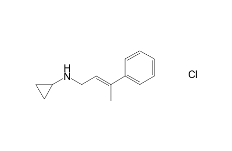 1-(Cyclopropylamino)-3-phenyl-2-butene Hydrochoride
