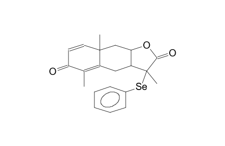 3-Oxo-11a-phenylseleno-7,8aH-eudesma-1,4-dien-12,8-olide