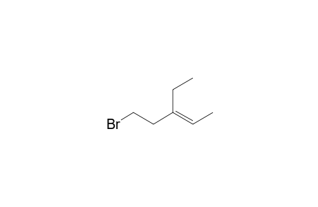 (E)-5-bromanyl-3-ethyl-pent-2-ene